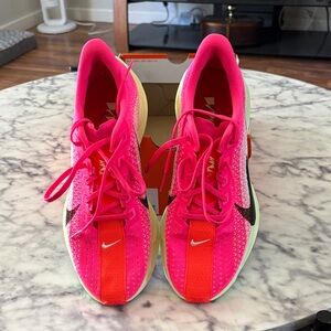 Nike Women's Hot Pink and Black Athletic Shoes